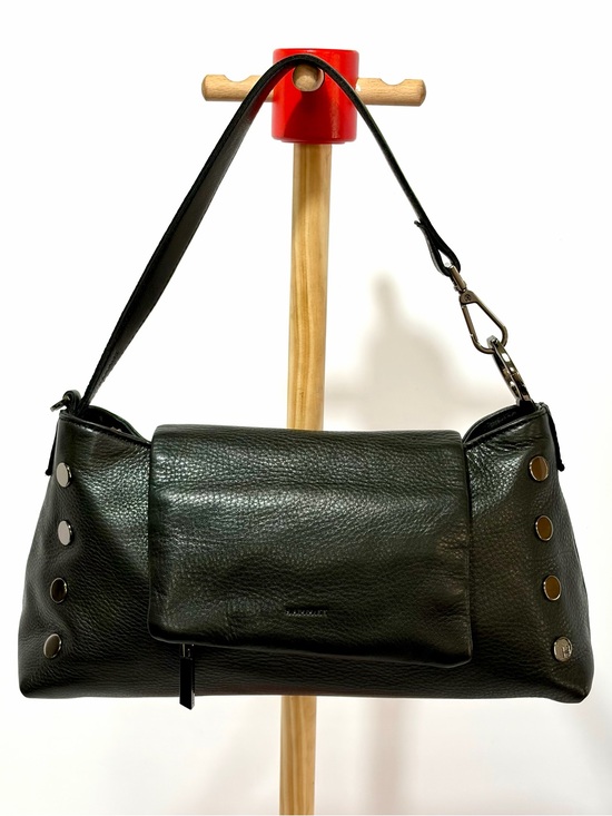 Hammitt Handbags - Hammitt VIP Satchel In Black Leather With Gunmetal Hardware EUC